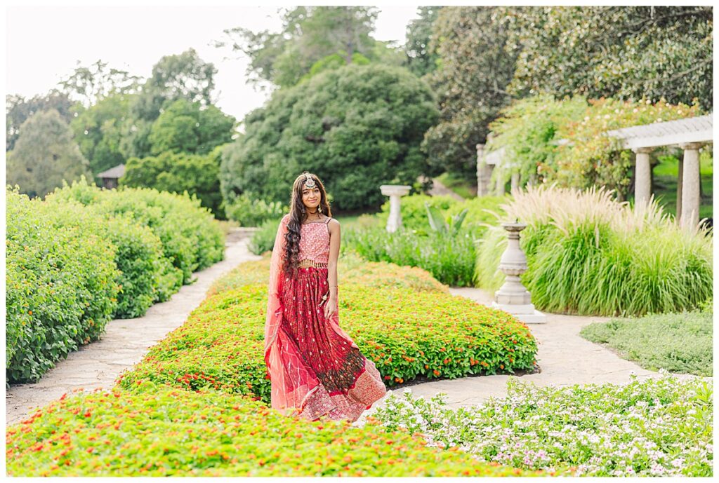 cultural senior photos in Richmond at Maymont