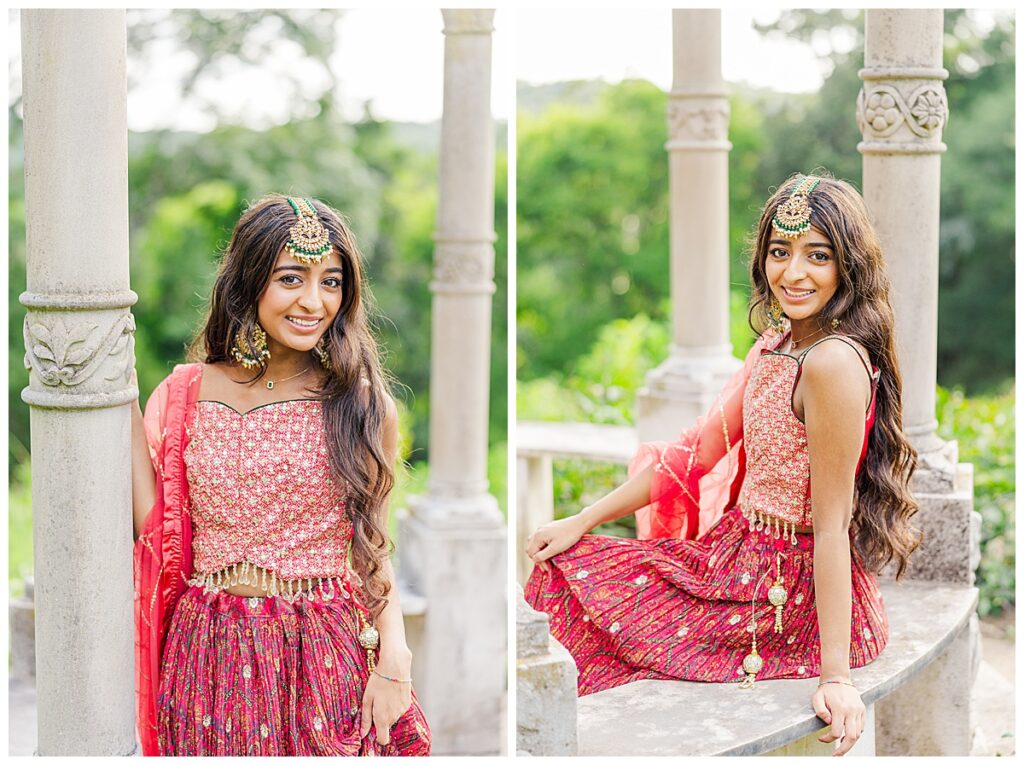 cultural senior photos in Richmond at Maymont