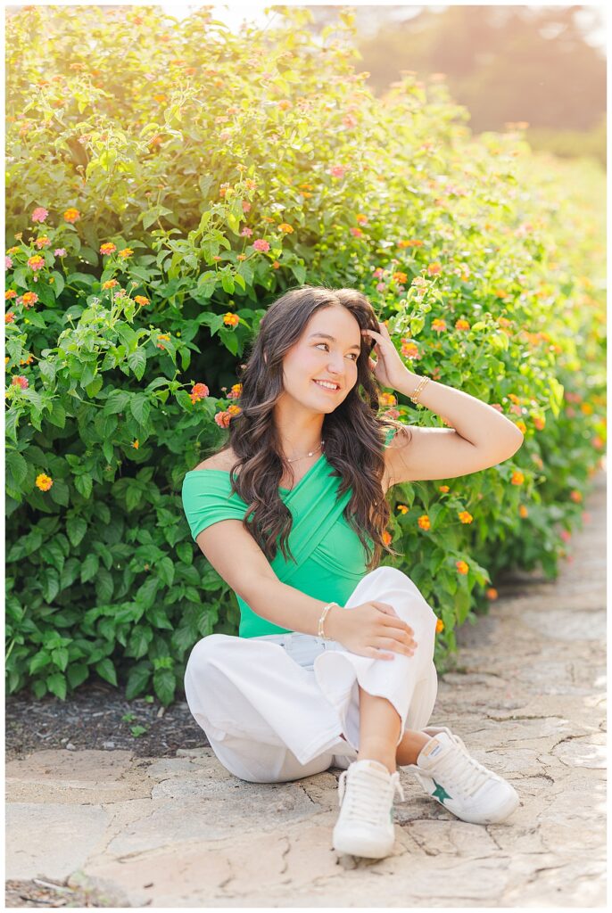 senior session at Maymont with Hanover High School senior | Kelsey Marie Photographer