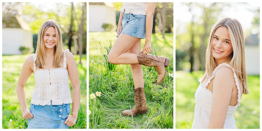 St. Catherine's senior session at Historic Tuckahoe