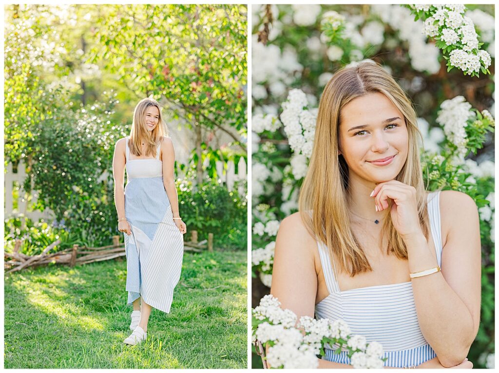 St. Catherine's senior session at Historic Tuckahoe