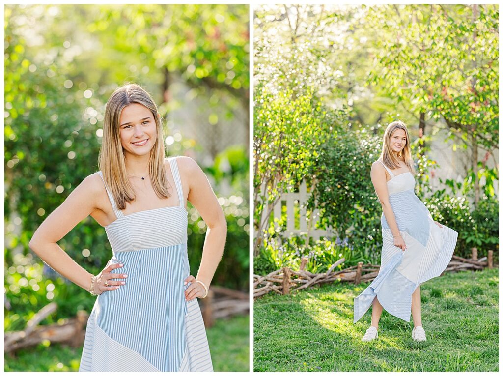 St. Catherine's senior session at Historic Tuckahoe