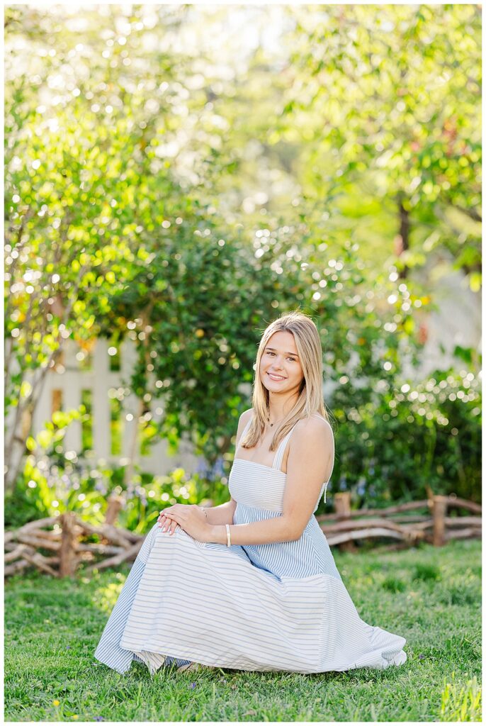 St. Catherine's senior session at Historic Tuckahoe