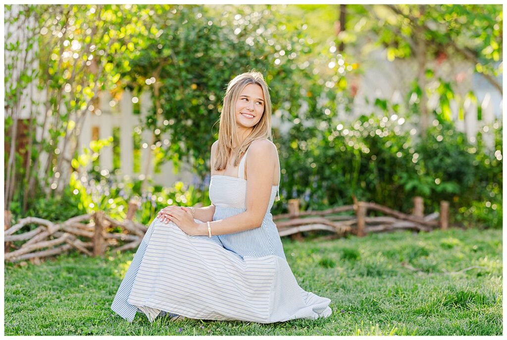St. Catherine's senior session at Historic Tuckahoe