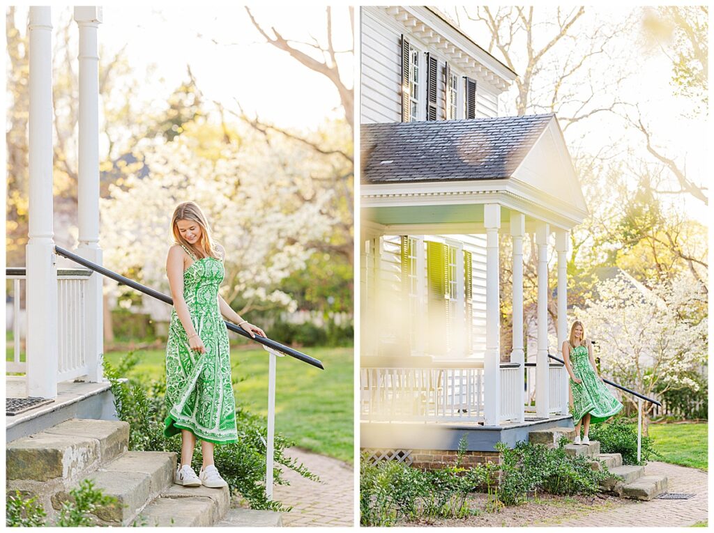 spring senior pictures | St. Catherine's senior photographer