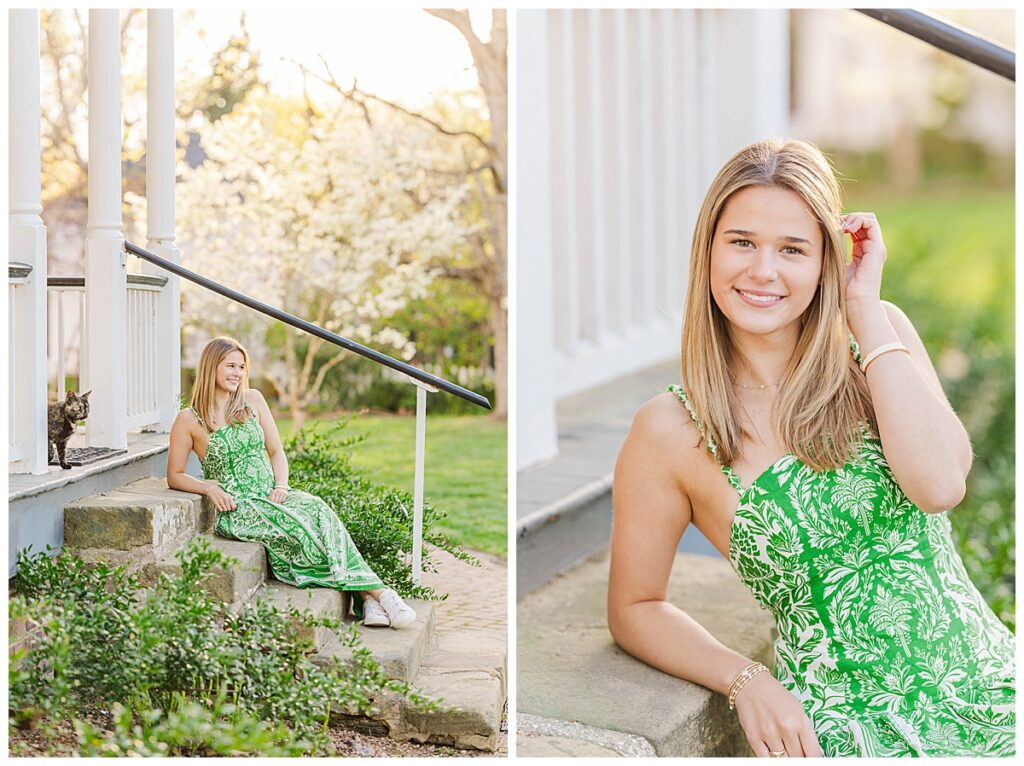 spring senior pictures | St. Catherine's senior photographer