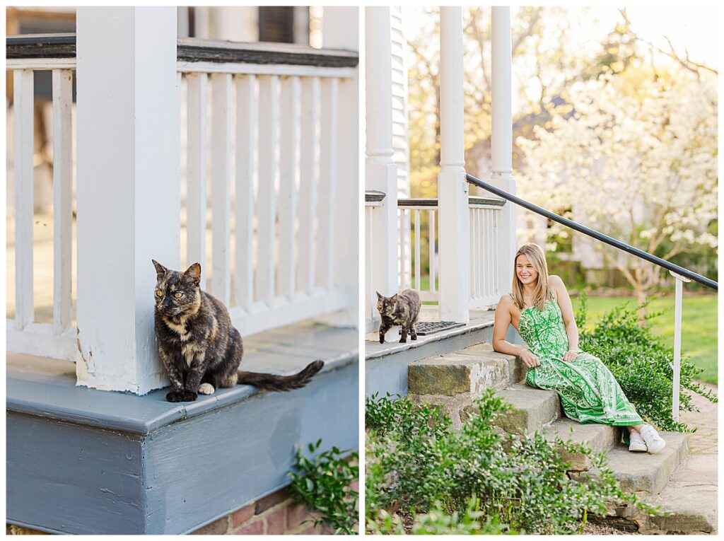 spring senior pictures | St. Catherine's senior photographer