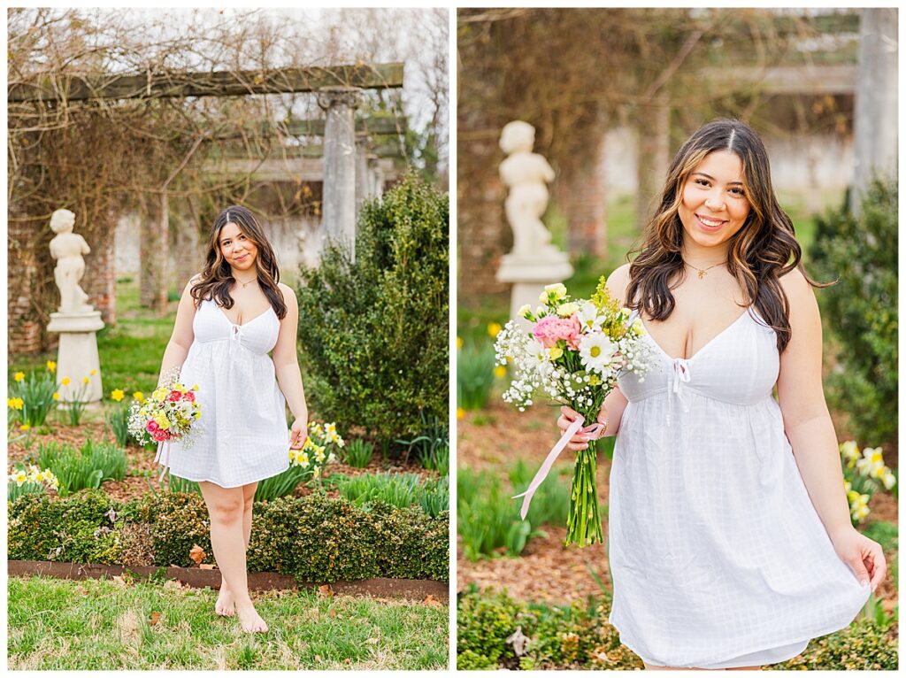 senior pictures at Chatham Manor in historic Fredericksburg