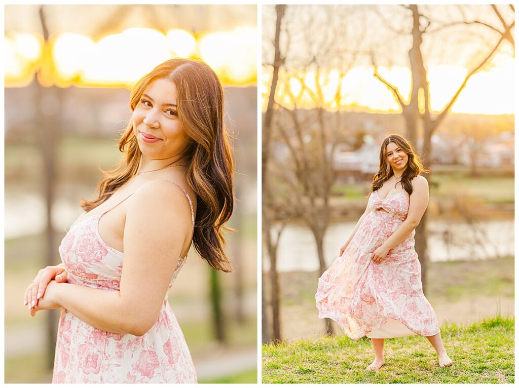 senior pictures at Chatham Manor in historic Fredericksburg