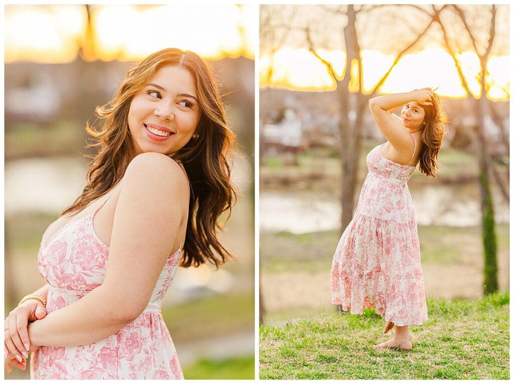 senior pictures at Chatham Manor in historic Fredericksburg