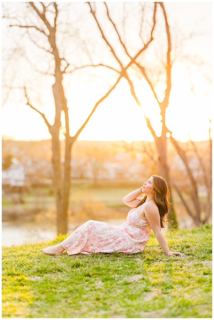 senior pictures at Chatham Manor in historic Fredericksburg