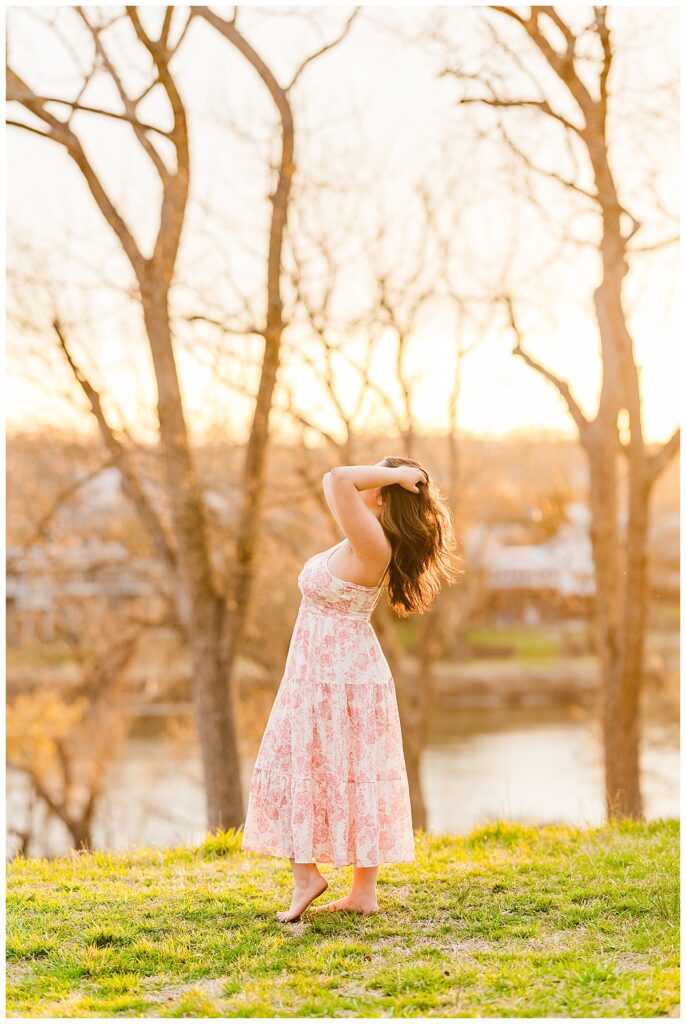 senior pictures at Chatham Manor in historic Fredericksburg