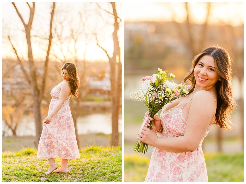 senior pictures at Chatham Manor in historic Fredericksburg