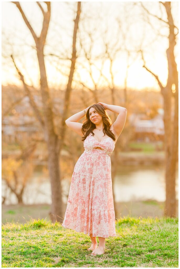 senior pictures at Chatham Manor in historic Fredericksburg