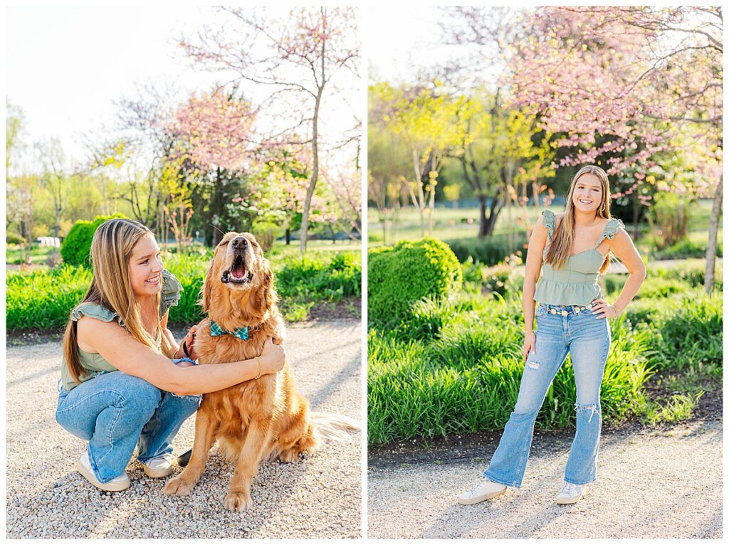 Freeman High School spring senior session at the Preserve at Dundee