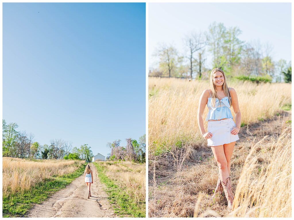 Freeman High School senior session at the Preserve at Dundee