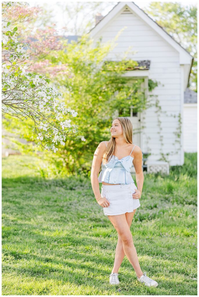 Freeman High School senior session at the Preserve at Dundee