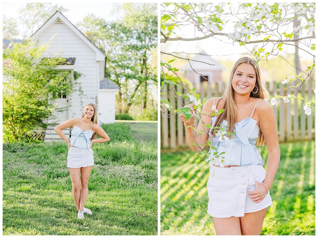 Freeman High School senior session at the Preserve at Dundee