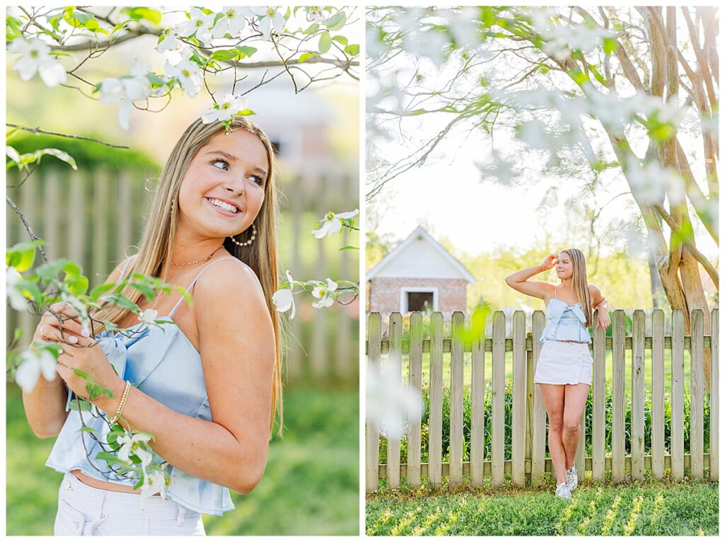 Freeman High School senior session at the Preserve at Dundee