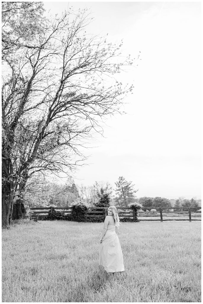 fairytale senior session in Leesburg, VA | Virginia senior photographer