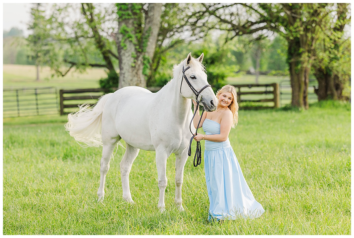 Dylan's Fairytale senior session in Leesburg
