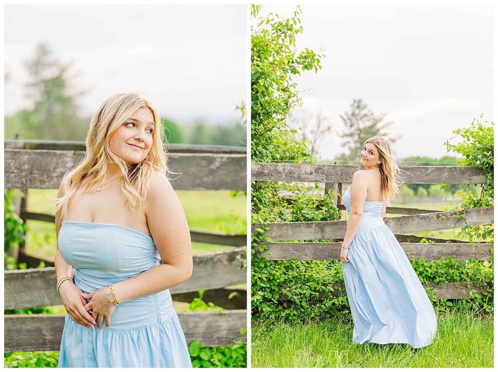 equestrian senior session in Leesburg