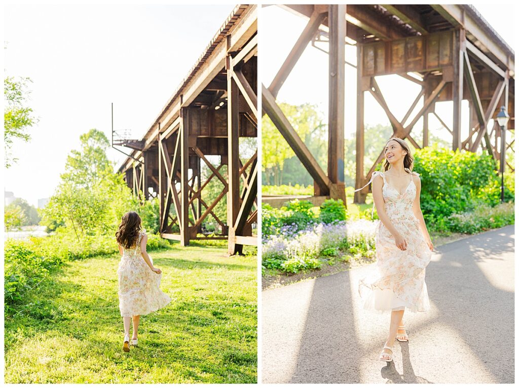 senior pictures at the Low Line in Richmond, VA | Richmond senior photographer