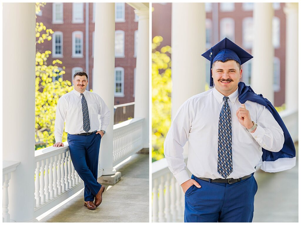 Longwood University grad session