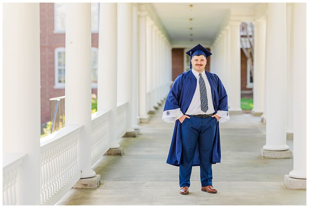 Longwood University grad session