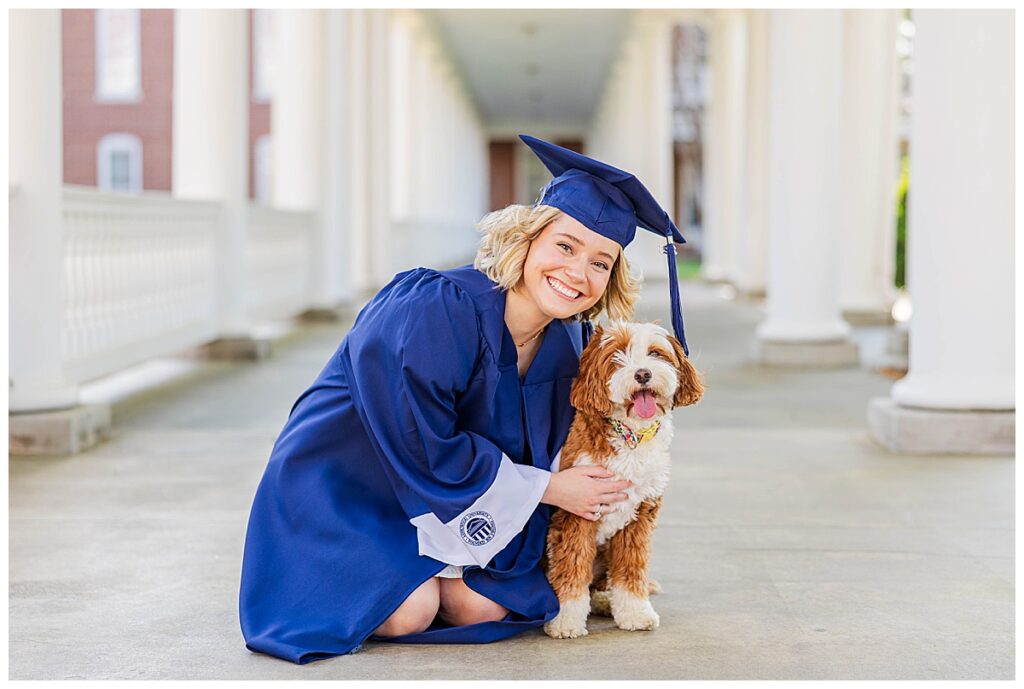 Longwood University grad session