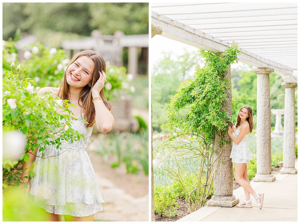 spring senior session at Maymont | Richmond senior photographer