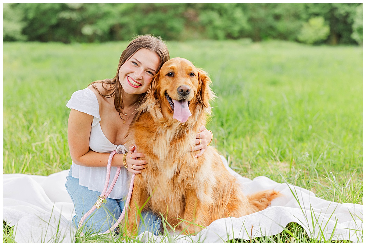 spring senior session at Maymont and Belle Isle