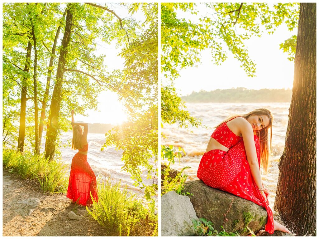 Belle Isle senior pictures in Richmond 