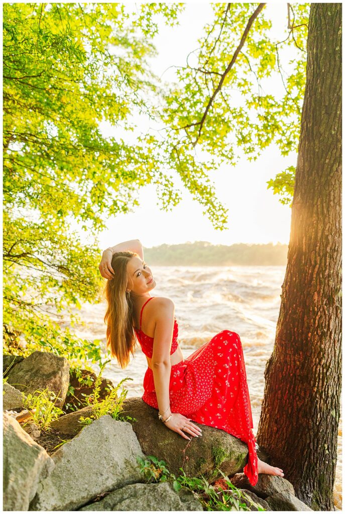 Belle Isle senior pictures in Richmond 