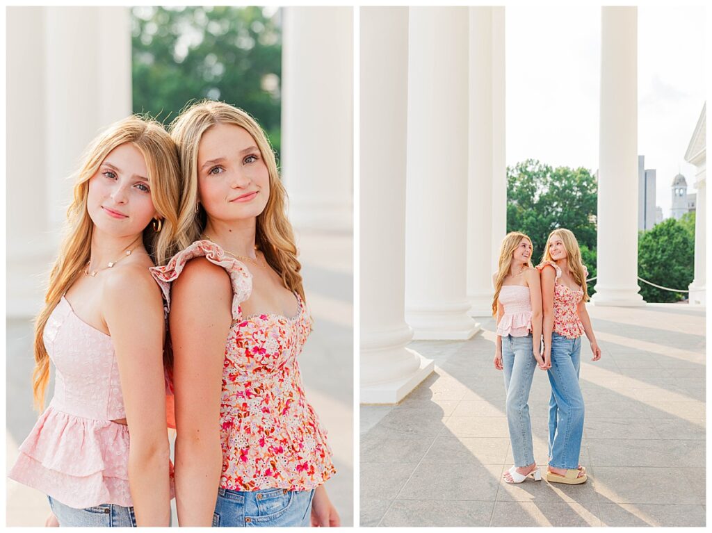 Richmond, VA senior portrait photographer | senior session at the Virginia State Capitol