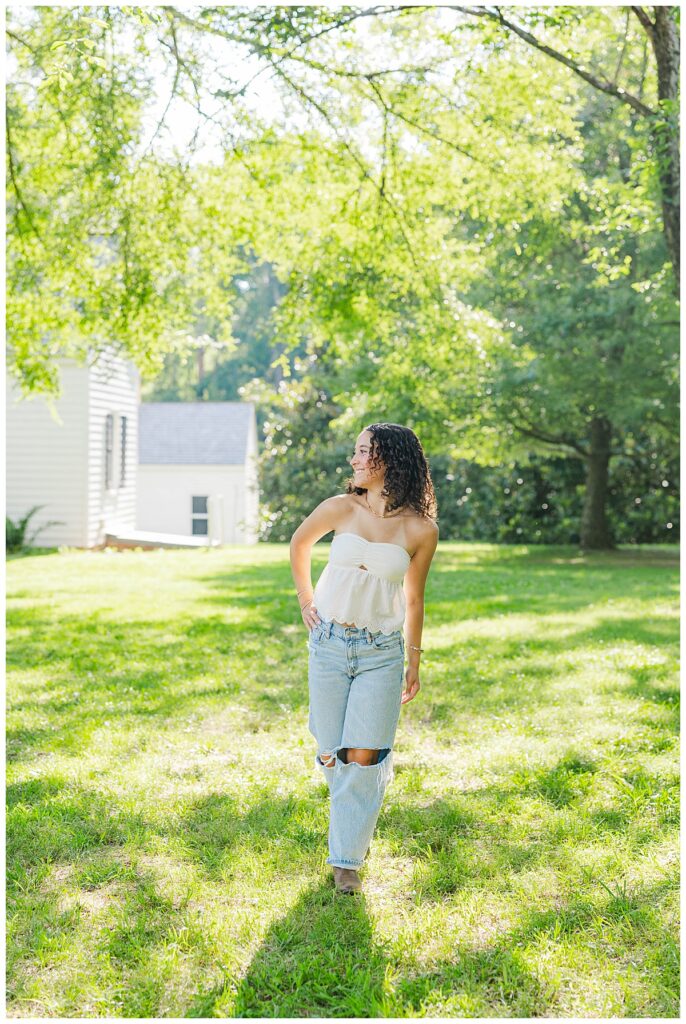 Lexi's July Senior Session at Pony Pasture and Historic Tuckahoe