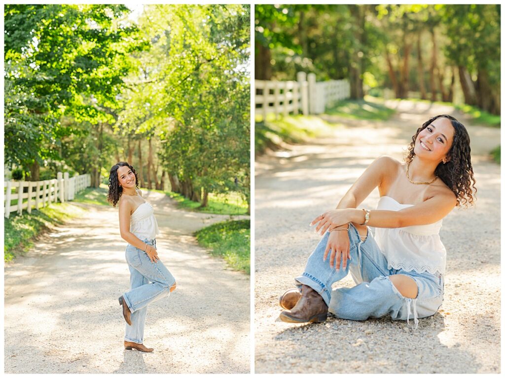 Lexi's July Senior Session at Pony Pasture and Historic Tuckahoe