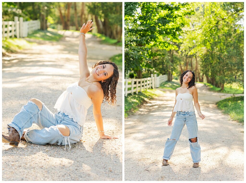 Lexi's July Senior Session at Pony Pasture and Historic Tuckahoe