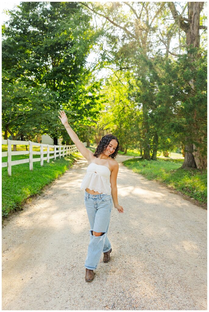 Lexi's July Senior Session at Pony Pasture and Historic Tuckahoe