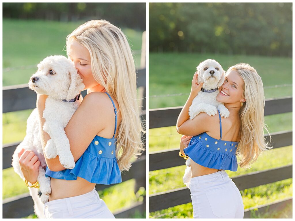 Camdyn's senior photos in Hanover