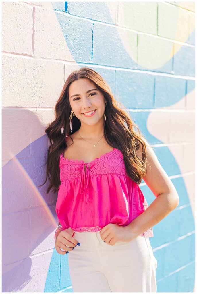 summer senior photos in Virginia Beach