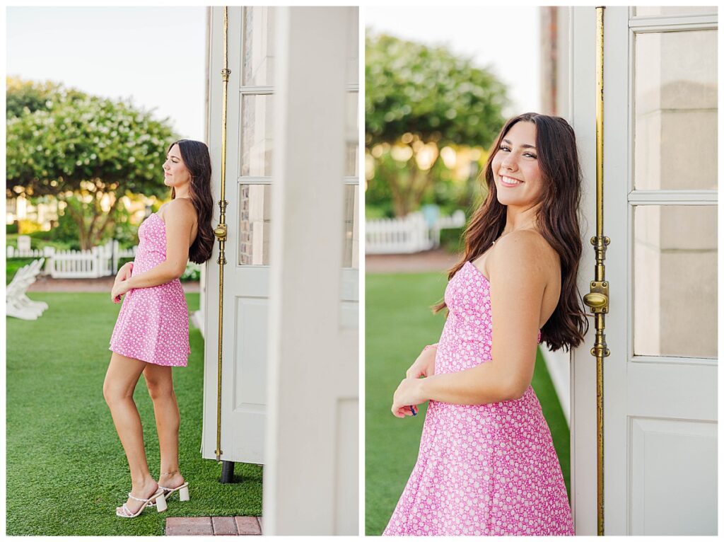 summer senior photos in Virginia Beach