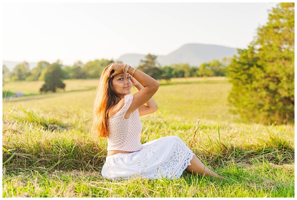 summer senior sessions in Richmond, VA