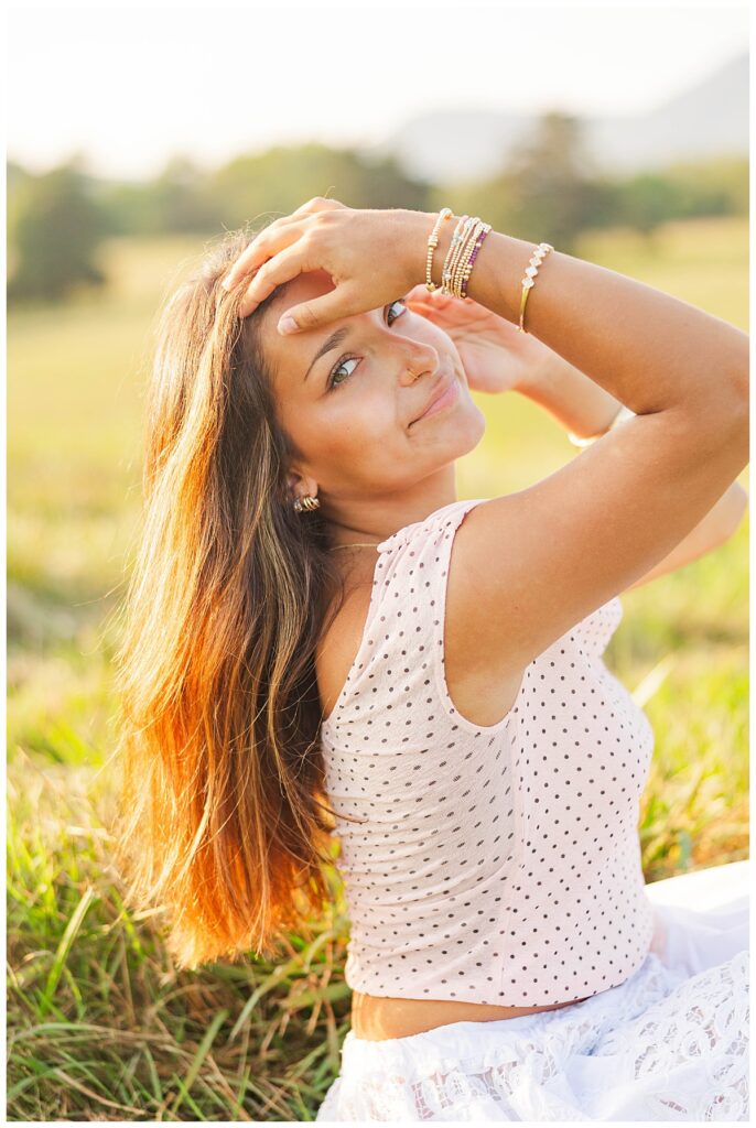 summer senior sessions in Richmond, VA