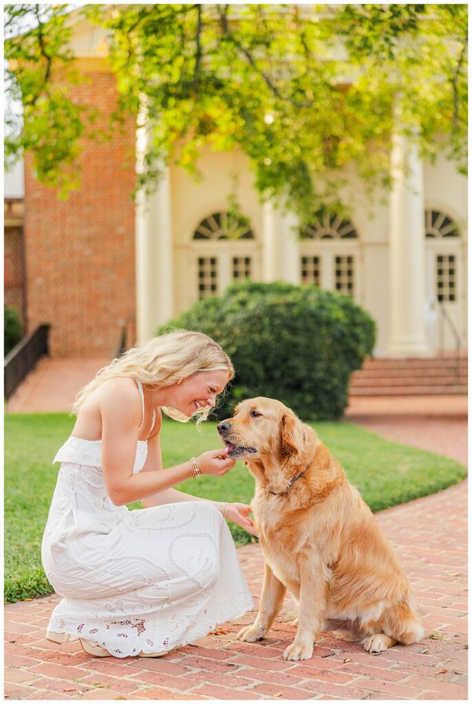 senior photos at church 