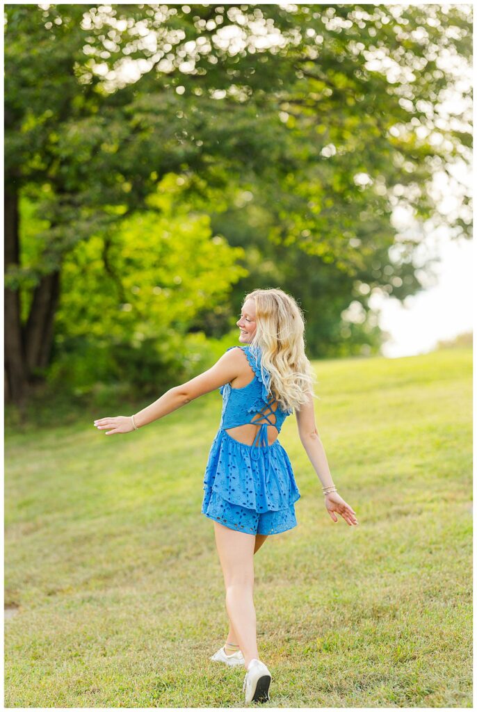 Deep Run High School senior photographer