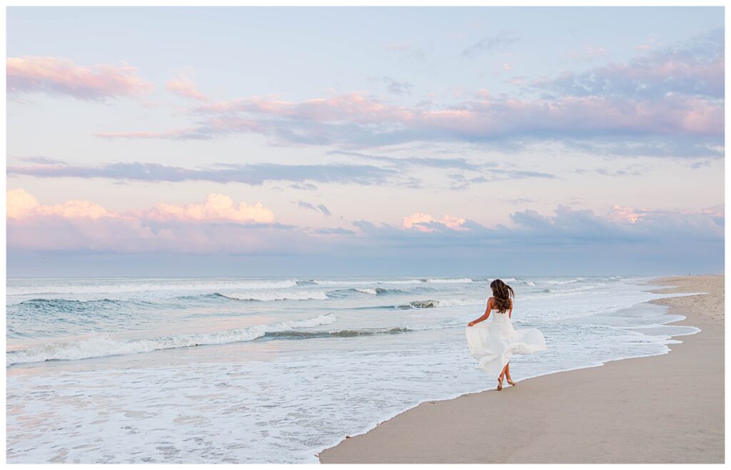 Senior photos at Virginia Beach