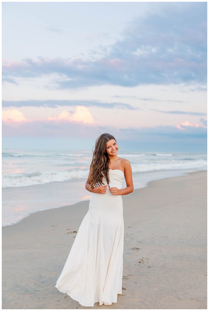 Senior photos at Virginia Beach