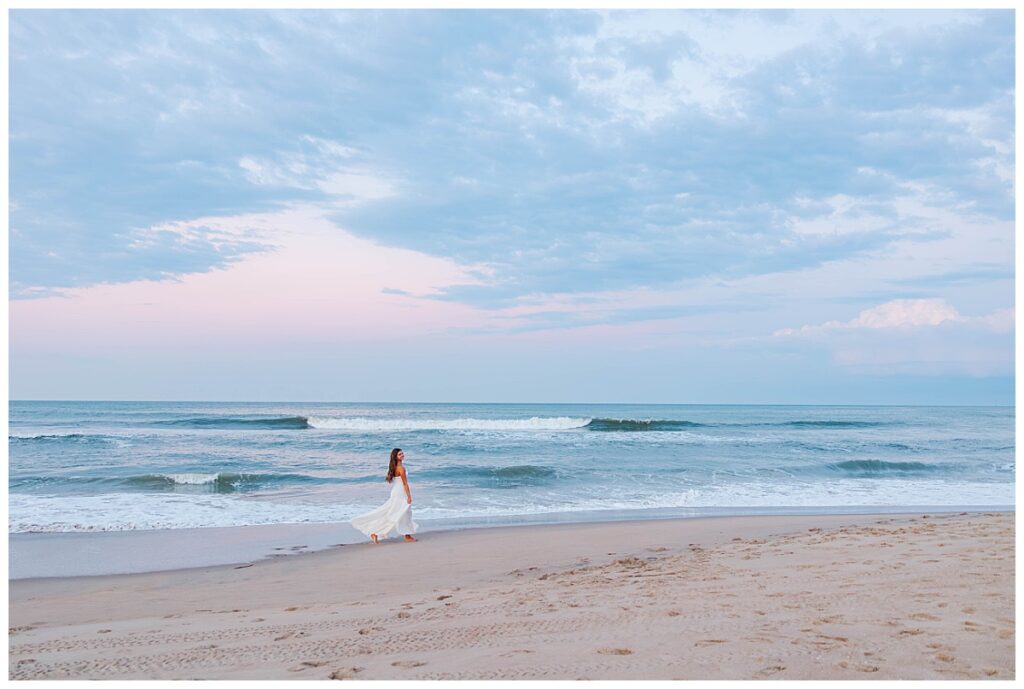 Senior photos at Virginia Beach