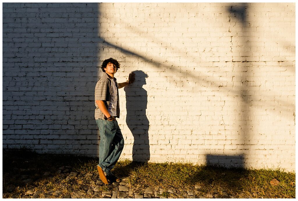 Boy senior photos in Richmond, VA